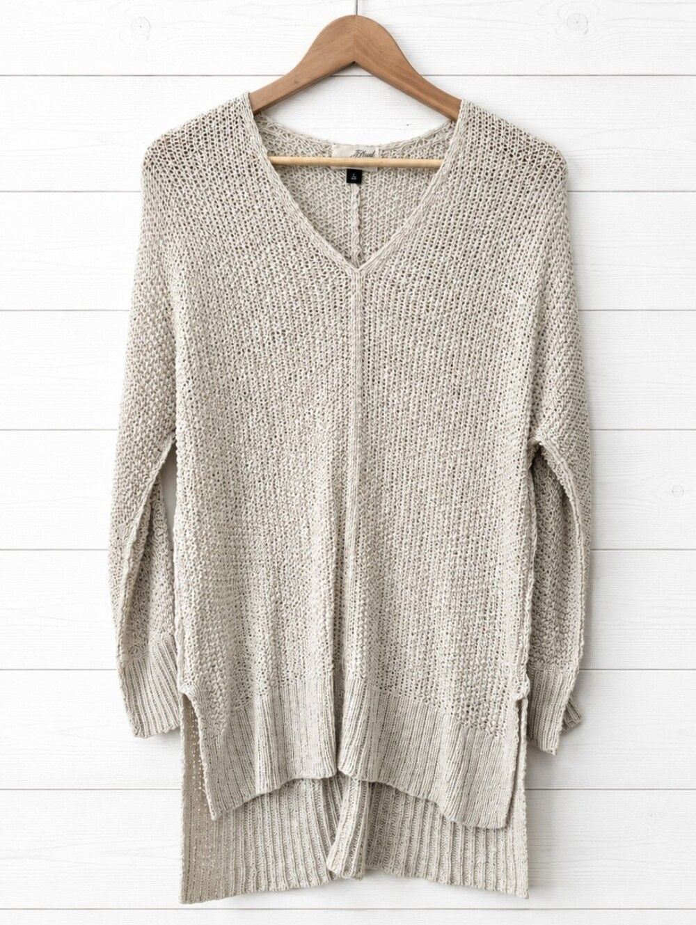Universal Thread V-Neck Oversized Knit Sweater Size S